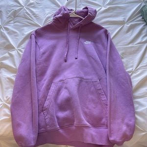 nike men’s purple hoodie- size small